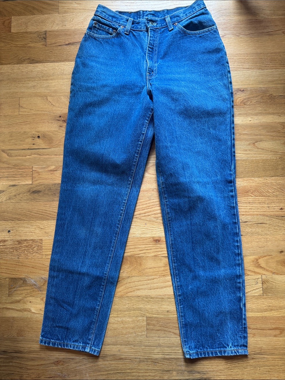 Vtg 80s/90s Levi’s 505 Straight Leg Jeans Made in USA 544 Button Indigo 30x30